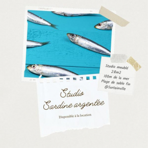 Sardine argentée Plage à 100m Surf Randos GR 223 Jardin